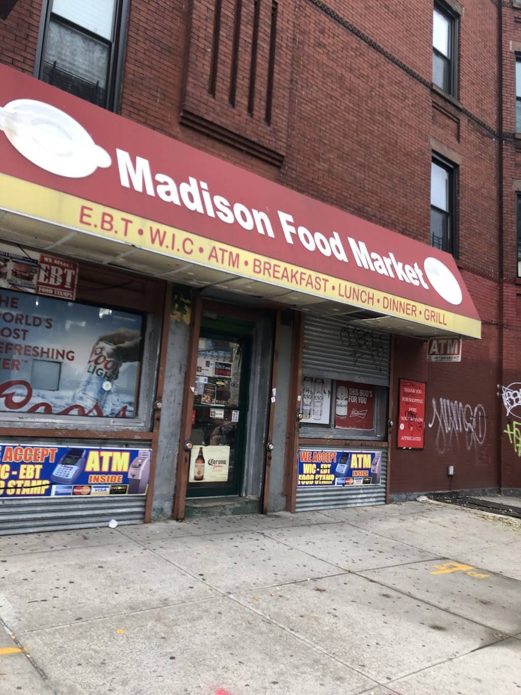 Madison Food Market | meal takeaway | 613 Madison St, Brooklyn, NY 11221, USA | 3477894778 OR +1 347-789-4778