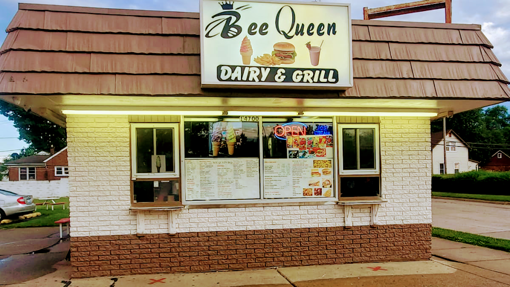 Bee Queen Dairy & Grill | meal takeaway | 14700 E 9 Mile Rd, Eastpointe, MI 48021, USA | 3137075760 OR +1 313-707-5760