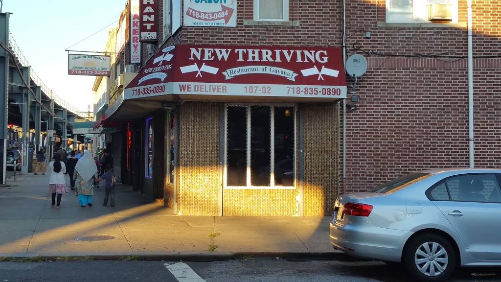 New Thriving | restaurant | 10702 Liberty Ave, Ozone Park, NY 11417, USA | 7188350890 OR +1 718-835-0890