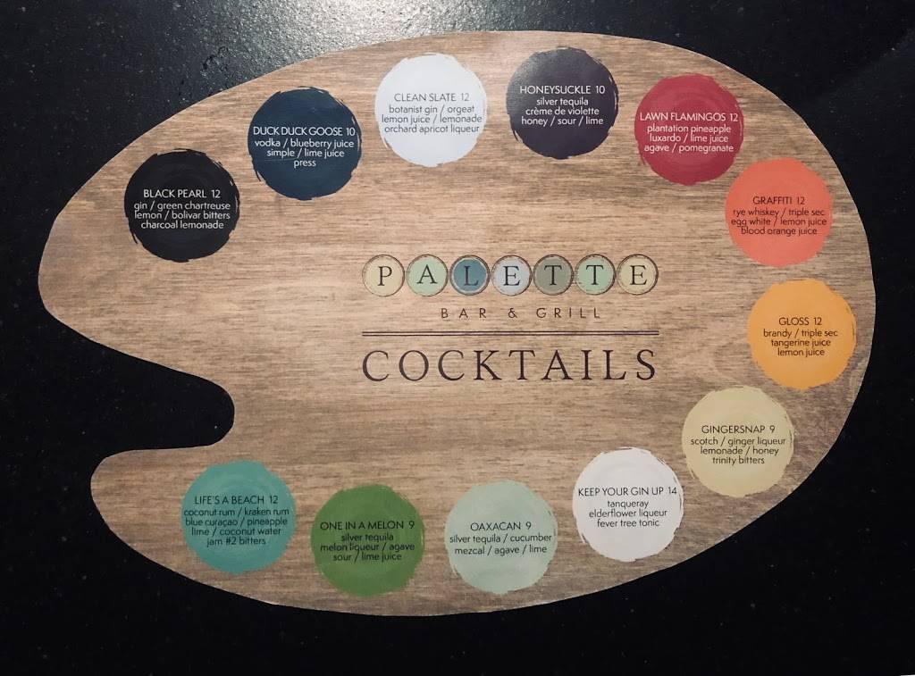 Palette Bar and Grill | restaurant | 901 E Washington Ave, Madison, WI 53703, USA | 6084558520 OR +1 608-455-8520