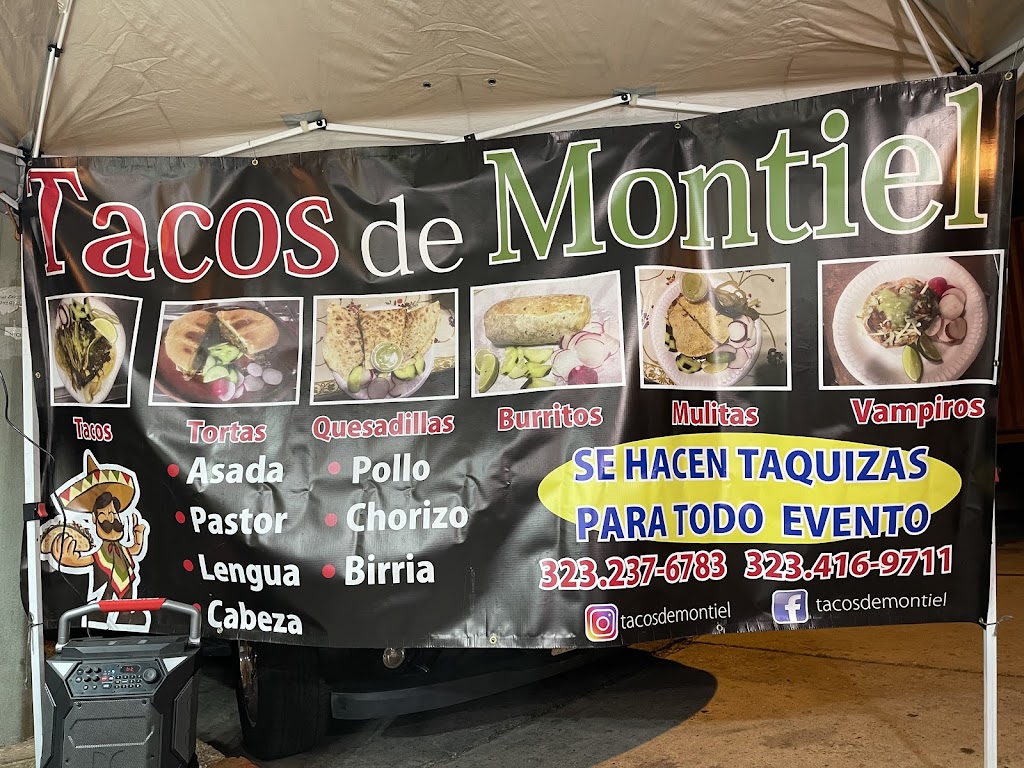 Tacos De Montiel | restaurant | Cesar Chavez y, San Carlos St, Los Angeles, CA 90063, USA | 3232376783 OR +1 323-237-6783