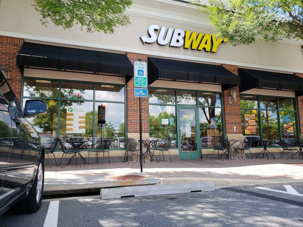 Subway Restaurants | restaurant | 42385 Ryan Rd Suite 102-B, Ashburn, VA 20148, USA | 7039574074 OR +1 703-957-4074