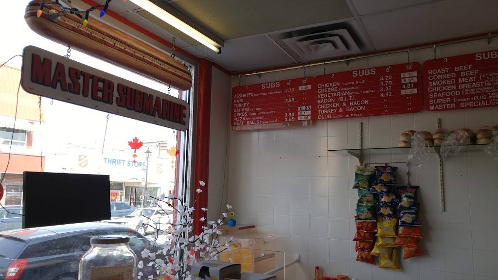 Master Submarine | restaurant | 47 Bridge St E, Campbellford, ON K0L 1L0, Canada | 7056535975 OR +1 705-653-5975