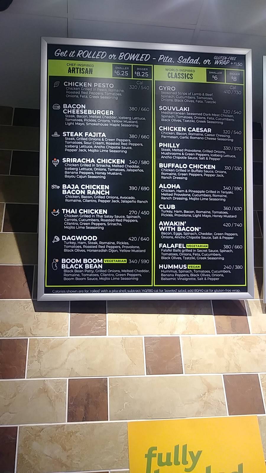 Pita Pit | restaurant | 3520 Westgate Mall, Fairview Park, OH 44126, USA | 2167675266 OR +1 216-767-5266