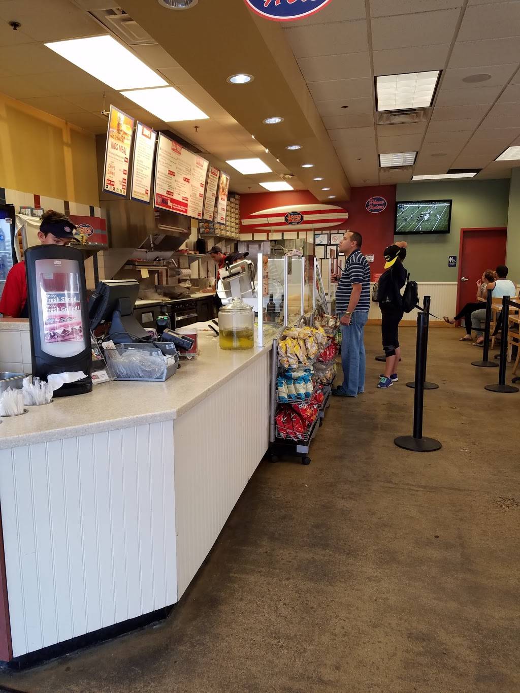 Jersey Mikes Subs | meal takeaway | 249 Kentlands Blvd, Gaithersburg, MD 20878, USA | 3019774842 OR +1 301-977-4842