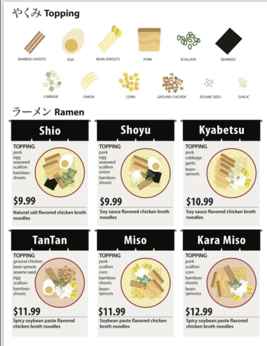 Kyou Ramen | restaurant | 562 Grand Ave, Englewood, NJ 07631, USA | 2017313034 OR +1 201-731-3034