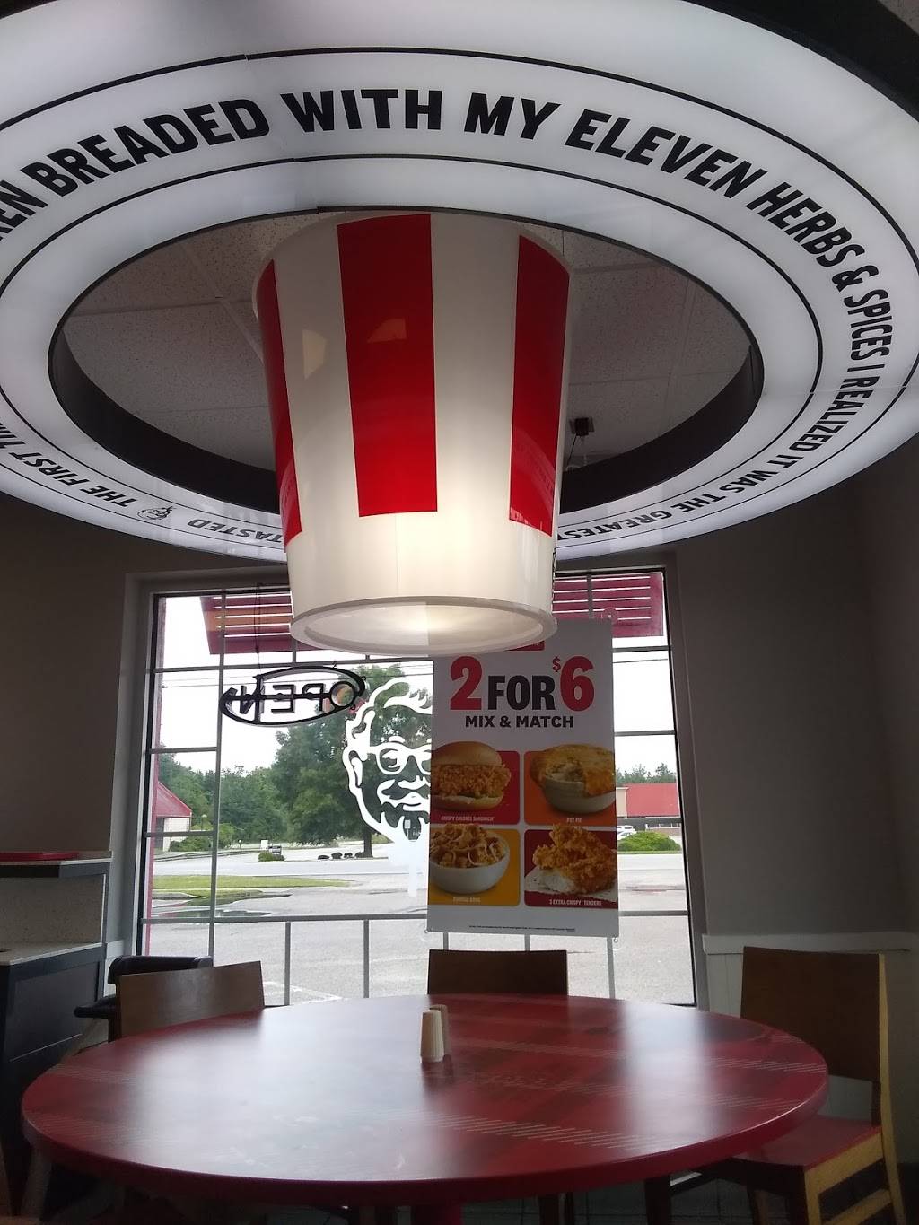 KFC | restaurant | 5987 W Jim Bilton Blvd, St George, SC 29477, USA | 8435634400 OR +1 843-563-4400