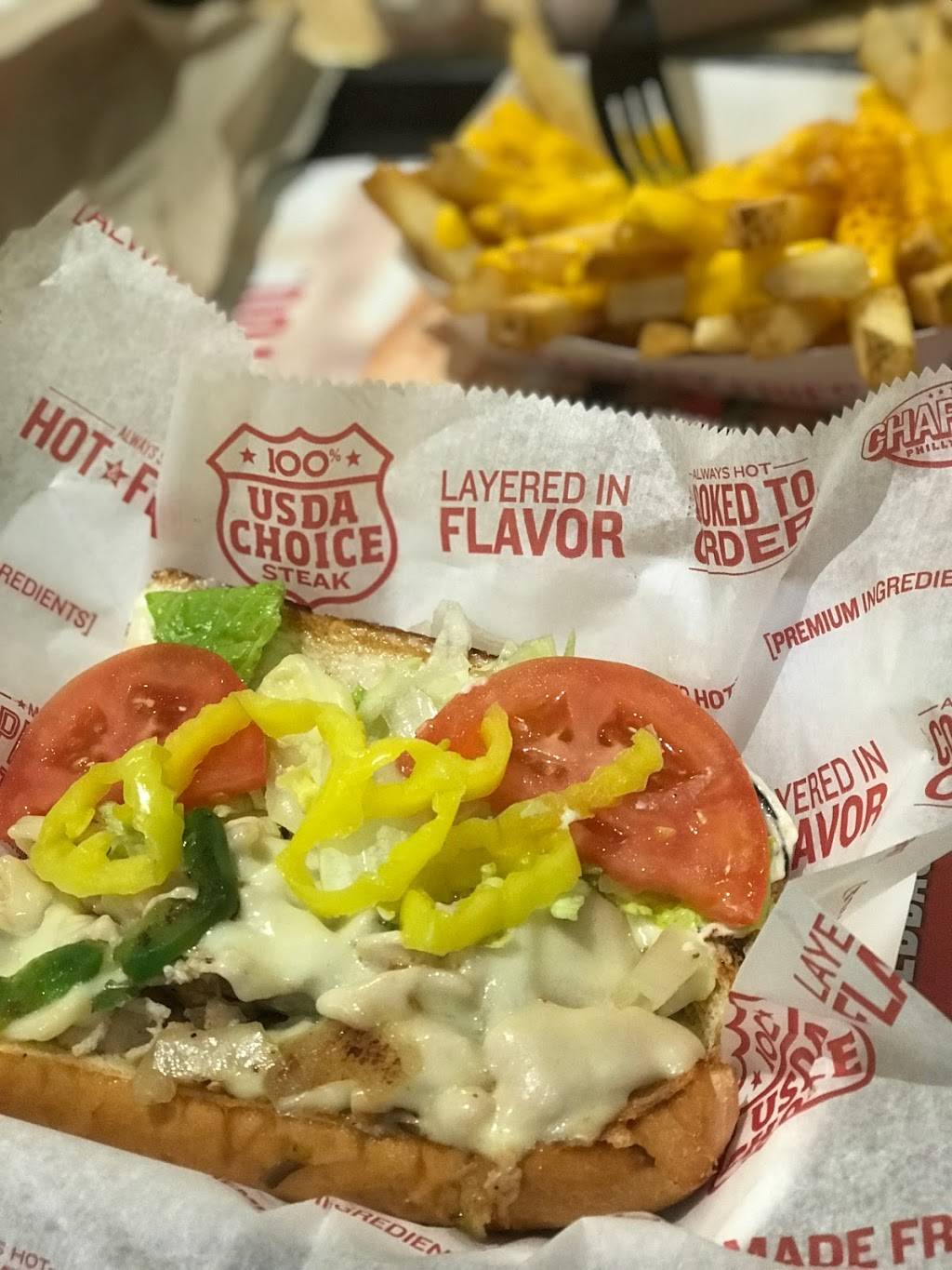Charleys Philly Steaks | restaurant | 8200 Perry Hall Blvd #2395, Baltimore, MD 21236, USA | 4109335898 OR +1 410-933-5898