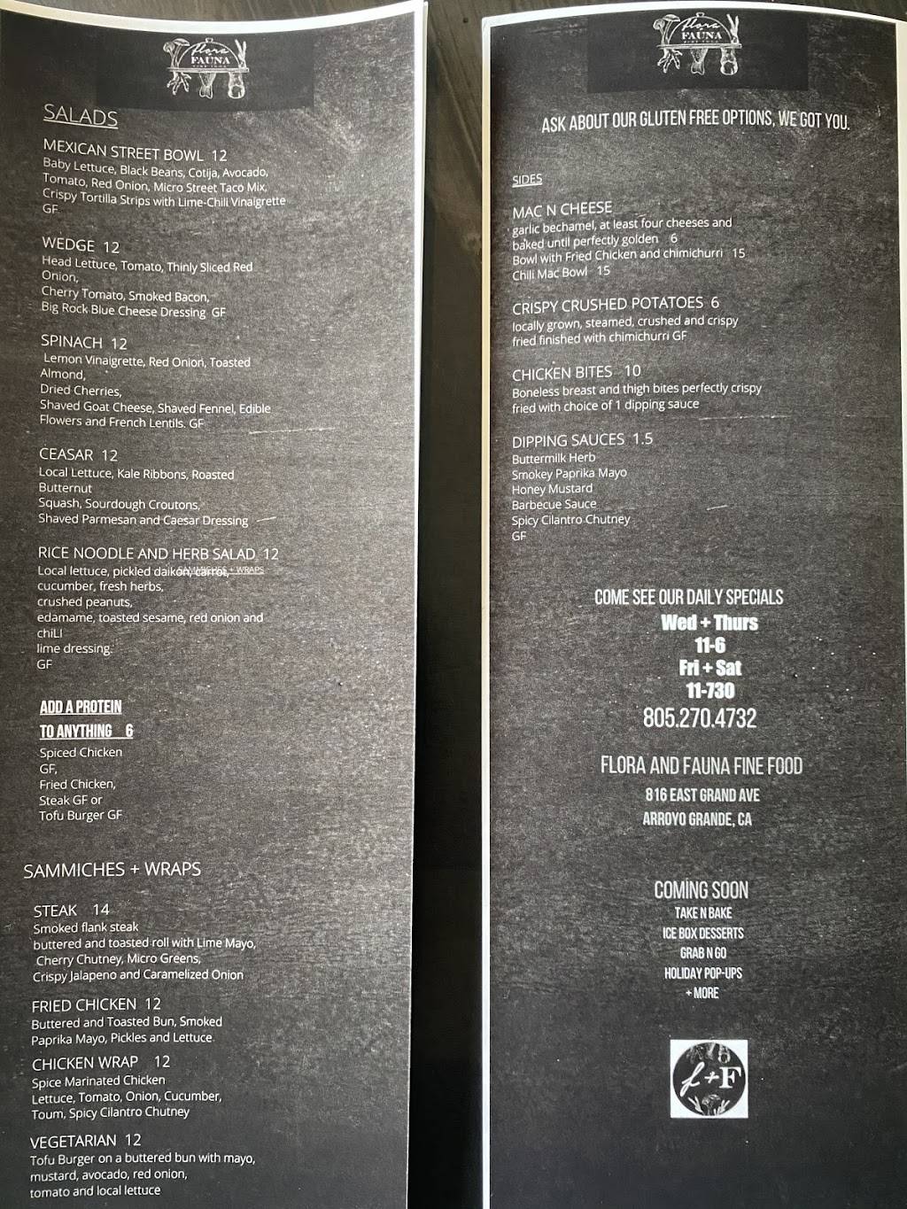 FnF Takeout | meal takeaway | 816 E Grand Ave, Arroyo Grande, CA 93420, USA | 8052704732 OR +1 805-270-4732