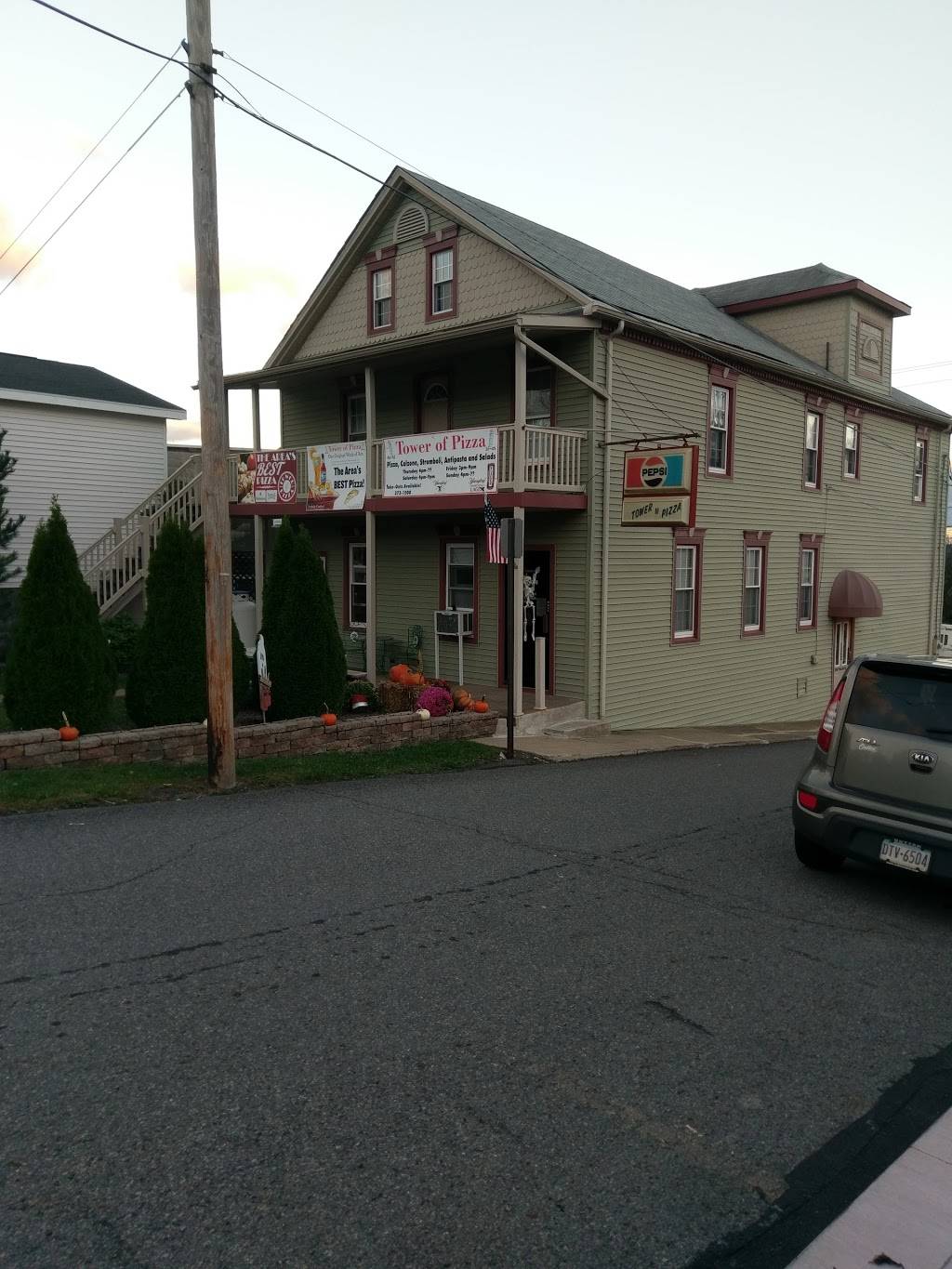 Tower of Pizza | restaurant | 101 E North St, Marion Heights, PA 17832, USA | 5703731500 OR +1 570-373-1500