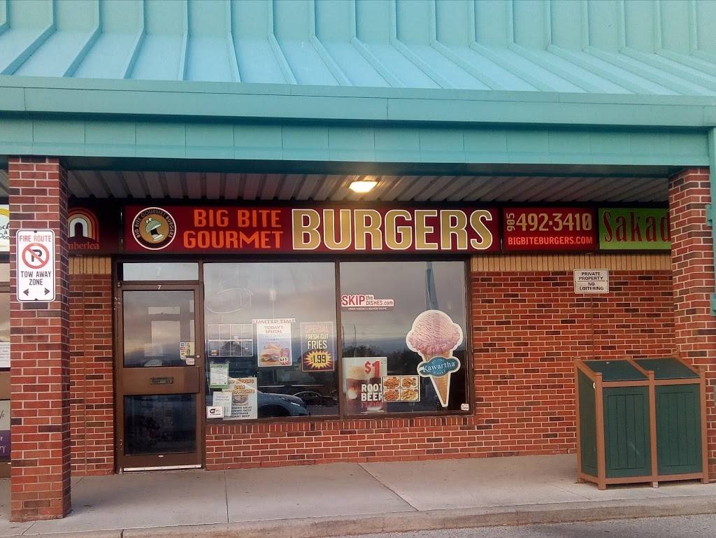 Big Bite Gourmet Burgers | restaurant | 1822 Whites Road, Pickering, ON L1V 4M1, Canada | 9054923410 OR +1 905-492-3410