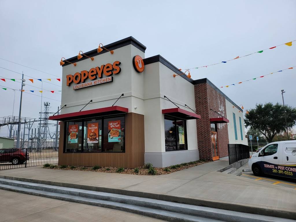 Popeyes Louisiana Kitchen | restaurant | 6245 Barker Cypress Rd, Houston, TX 77084, USA | 8329066372 OR +1 832-906-6372