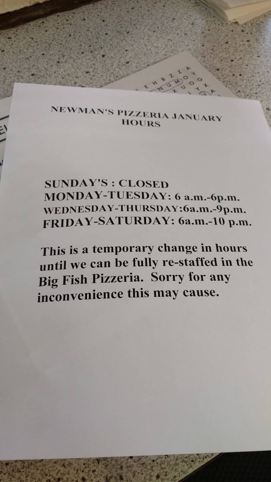 Newmans Carryout | restaurant | 1419 Ralston Ave # C, Defiance, OH 43512, USA | 4197826191 OR +1 419-782-6191