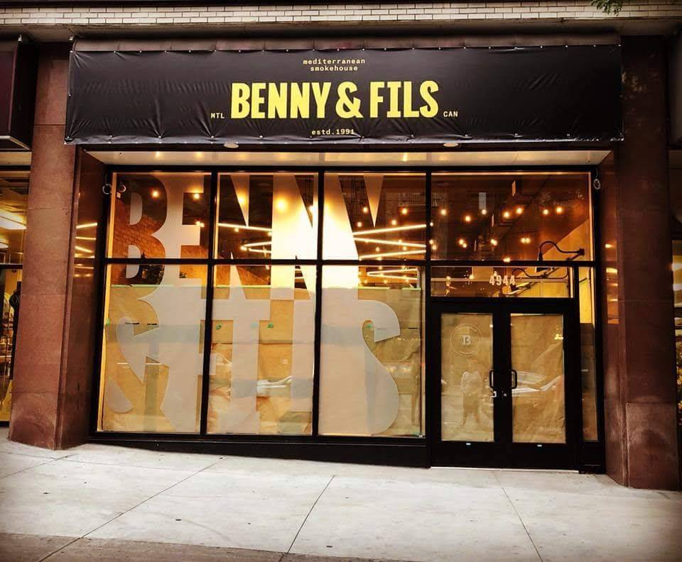 Benny & Fils | restaurant | 4944 Chemin Queen Mary, Montréal, QC H3W 1X2, Canada | 5147355858 OR +1 514-735-5858