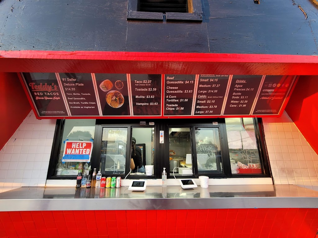 Teddy’s Red Tacos | restaurant | 13317 Whittier Blvd, Whittier, CA 90602, USA | 5623386886 OR +1 562-338-6886