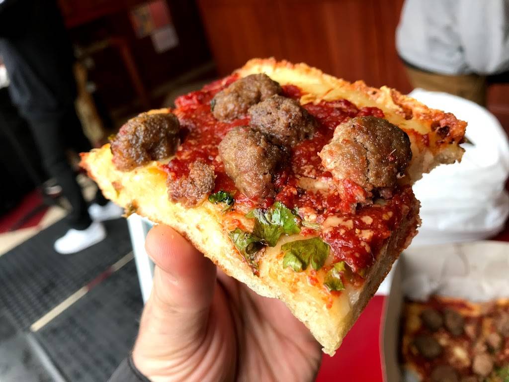 Lions & Tigers & Squares Detroit Pizza | restaurant | 268 W 23rd St, New York, NY 10011, USA | 9172616772 OR +1 917-261-6772