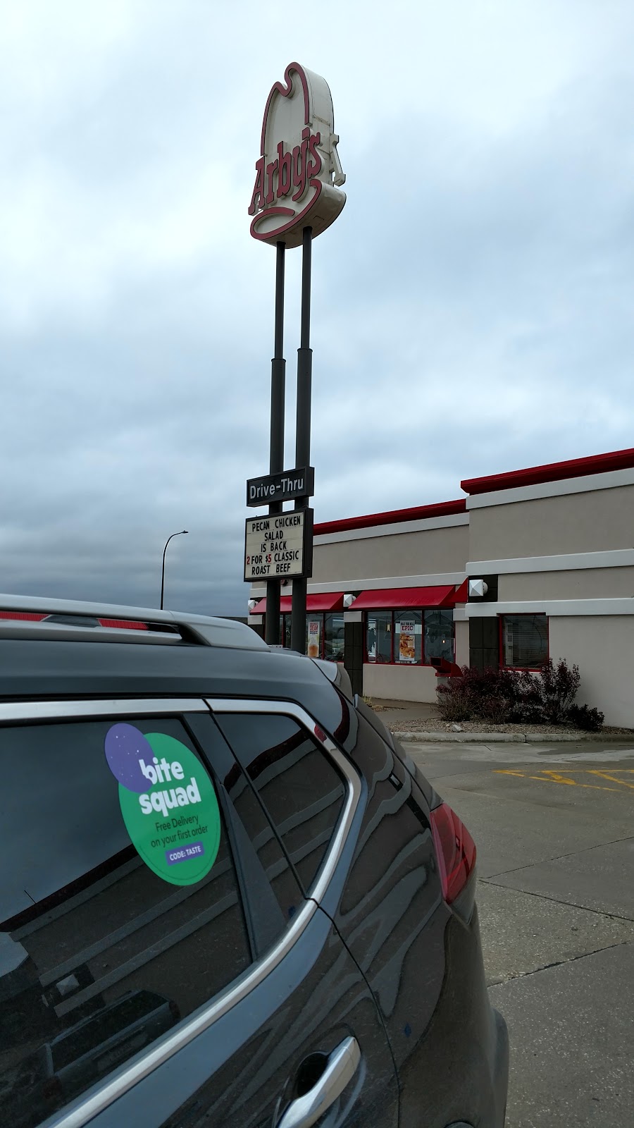 Arbys | meal takeaway | 919 Gordon Dr, Sioux City, IA 51102, USA | 7122772525 OR +1 712-277-2525