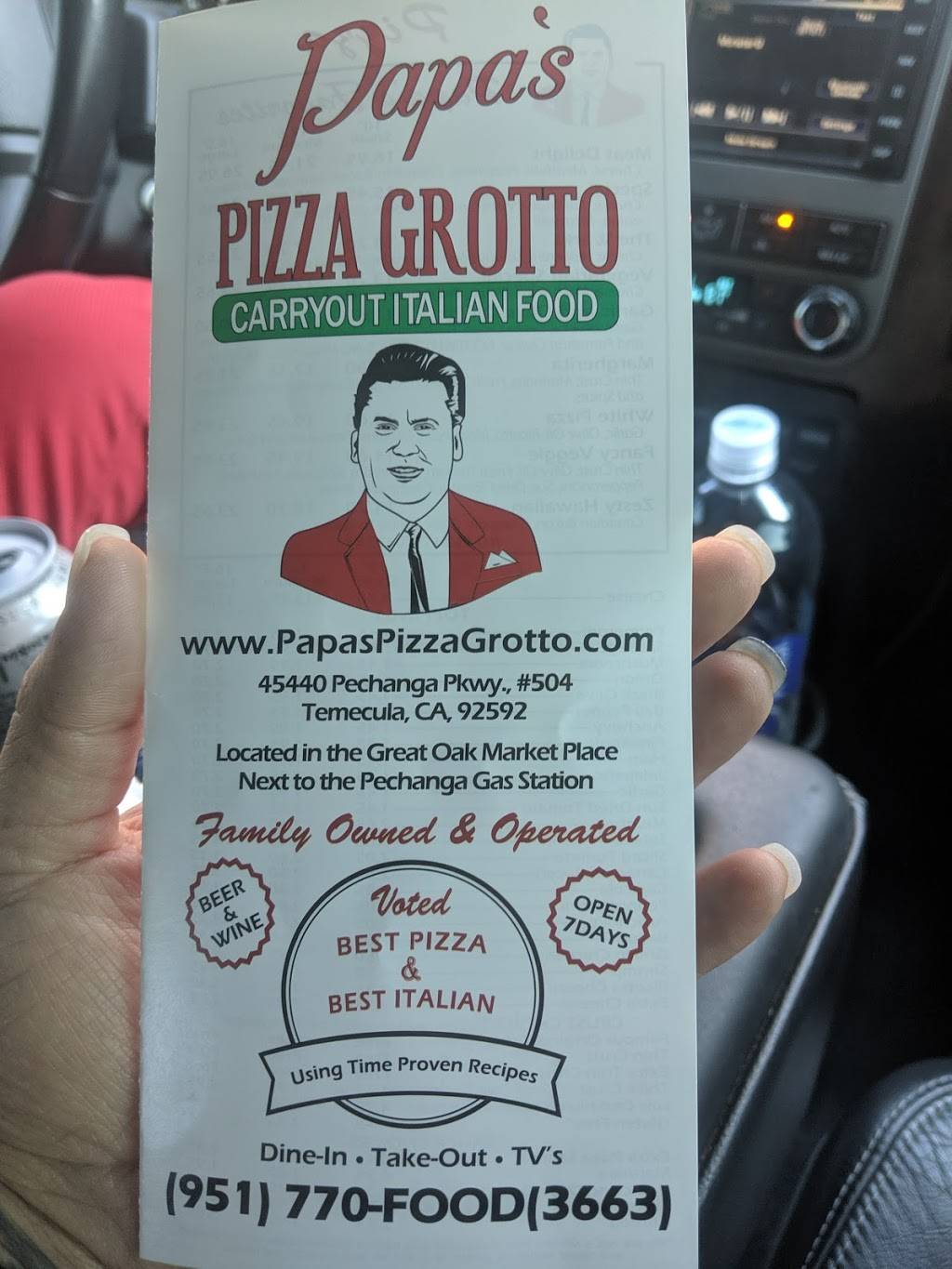 Papas Pizza Grotto | restaurant | 45440 Pechanga Pkwy #504, Temecula, CA 92592, USA | 9516953663 OR +1 951-695-3663