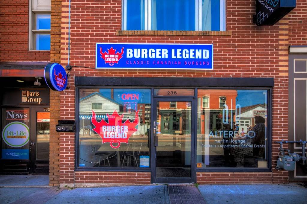 Burger Legend | restaurant | 236 Queen St S, Mississauga, ON L5M 1L5, Canada | 9059971822 OR +1 905-997-1822