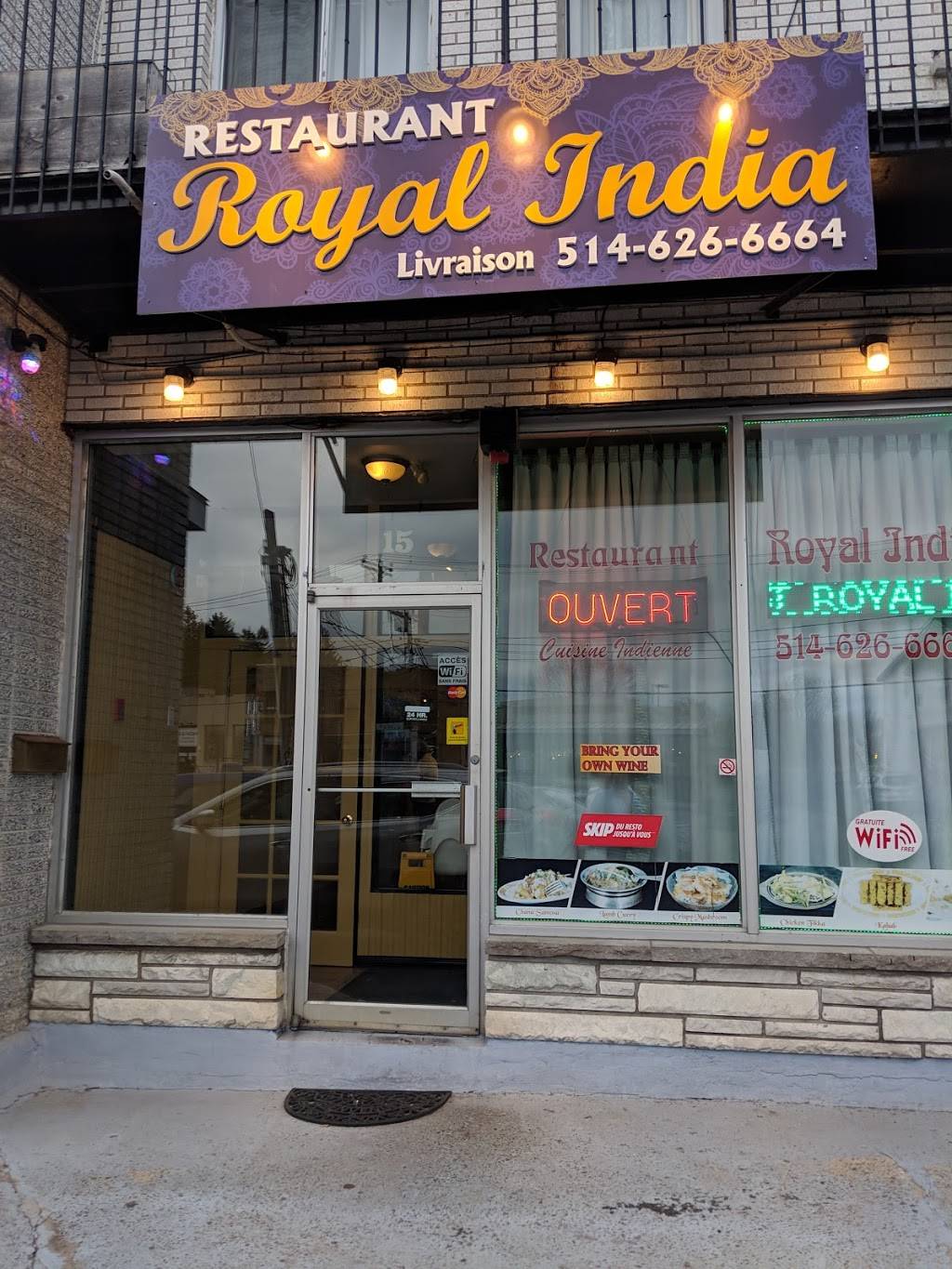 Royal India | restaurant | 15 Rue Paiement, Sainte-Geneviève, QC H9H 2S6, Canada | 5146266664 OR +1 514-626-6664