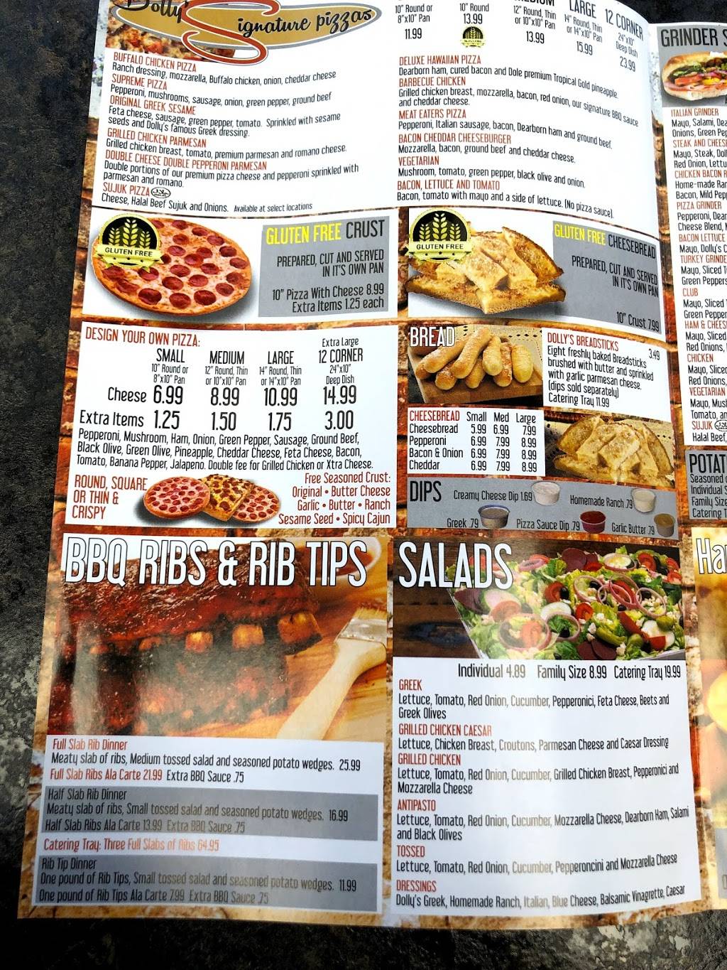 Dollys Pizza | restaurant | 17818 E Thirteen Mile Rd, Roseville, MI 48066, USA | 5867759700 OR +1 586-775-9700