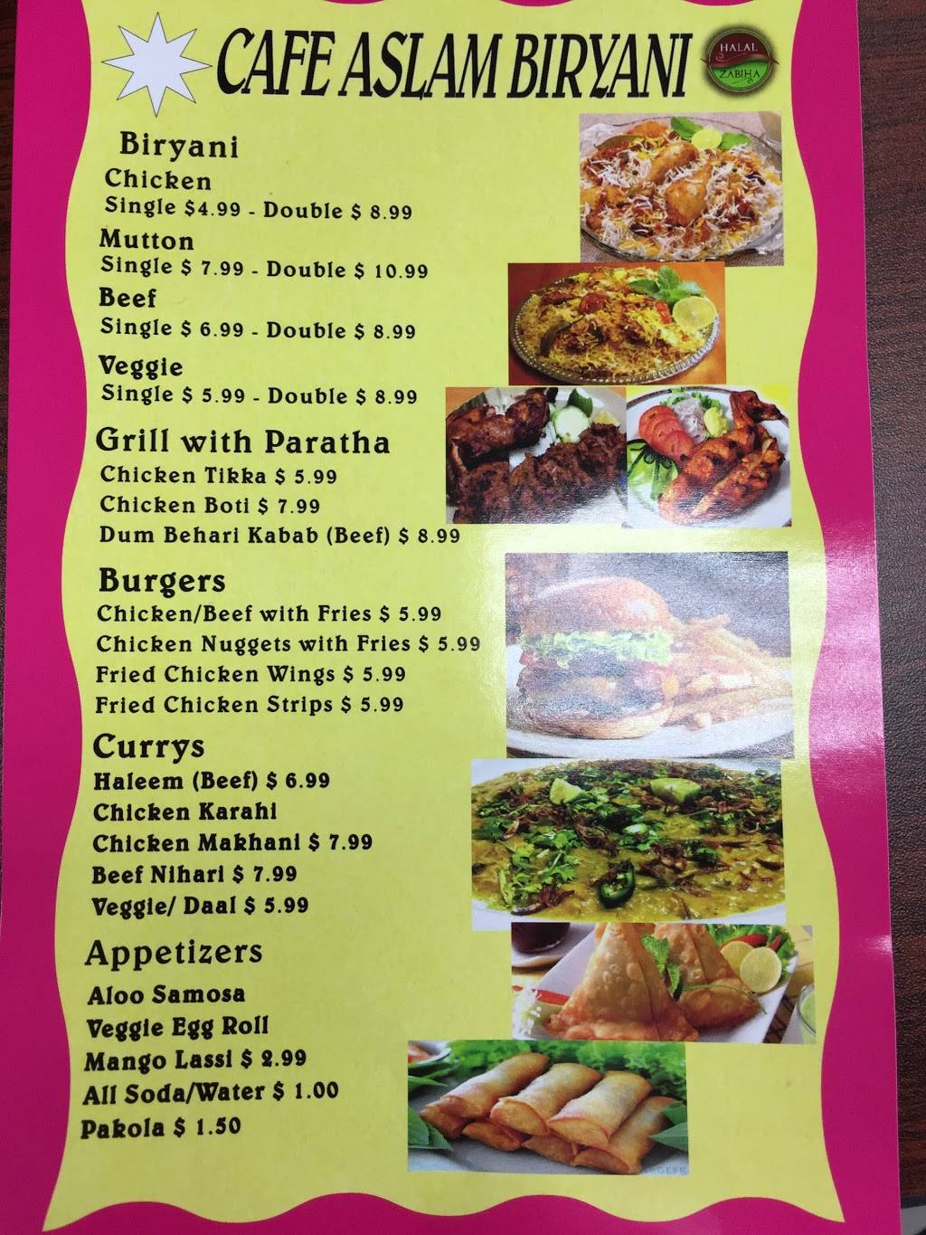 Aslam Biryani | restaurant | 700 W Spring Creek Pkwy, Plano, TX 75023, USA | 9723129124 OR +1 972-312-9124