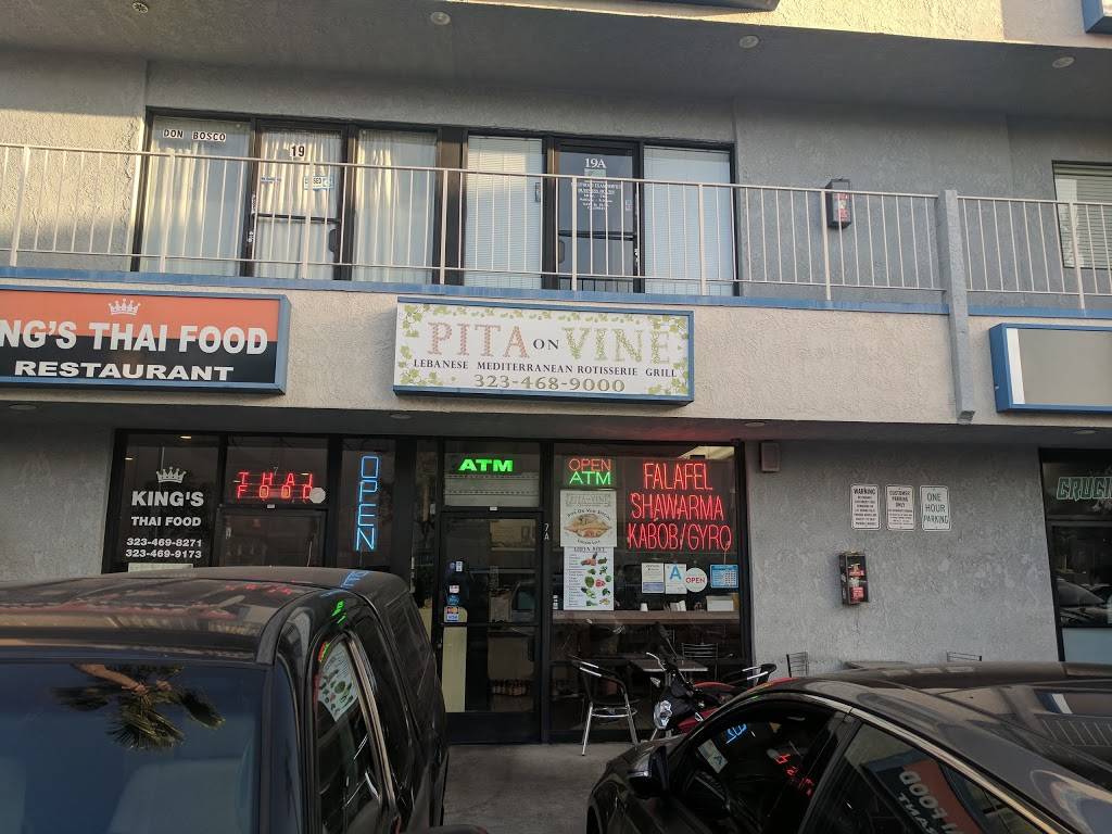 Pita on Vine | restaurant | 1253 Vine St #7, Los Angeles, CA 90038, USA | 3234689000 OR +1 323-468-9000