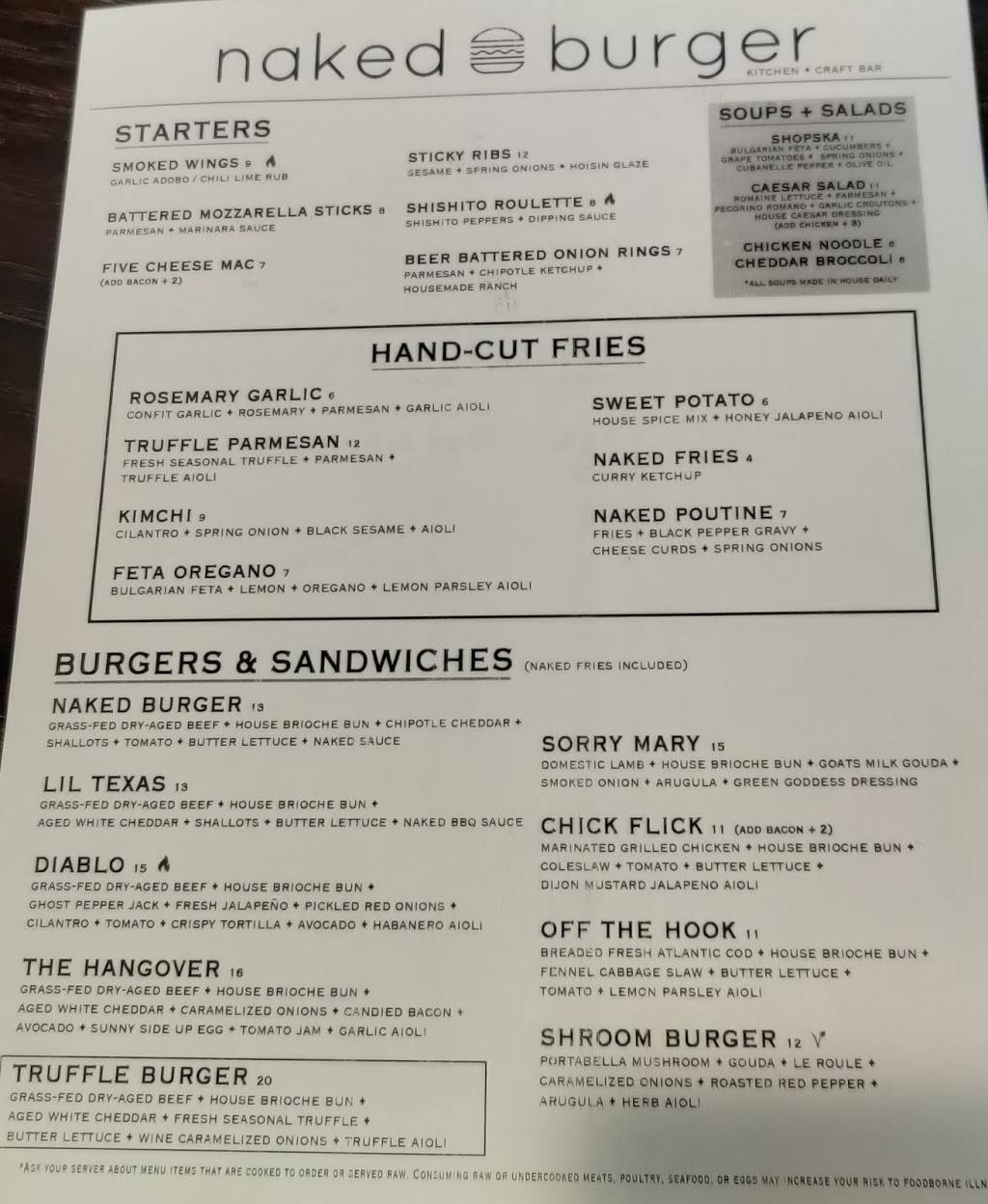 Naked Burger | restaurant | 43203 Garfield Rd, Clinton Twp, MI 48038, USA | 5866497007 OR +1 586-649-7007