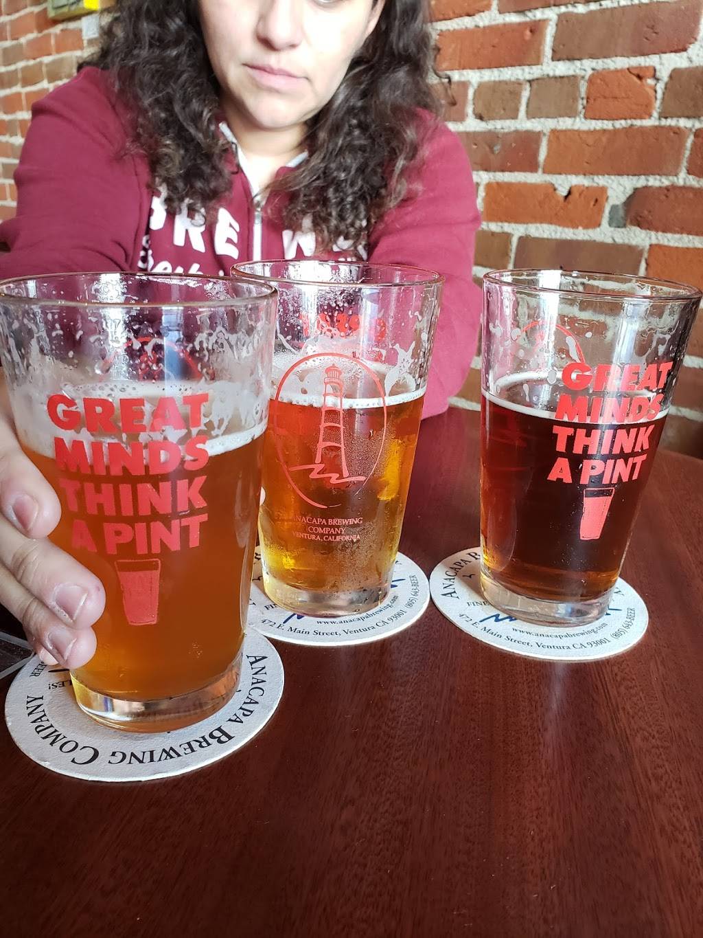 Anacapa Brewing Company | restaurant | 472 E Main St, Ventura, CA 93001, USA | 8056432337 OR +1 805-643-2337
