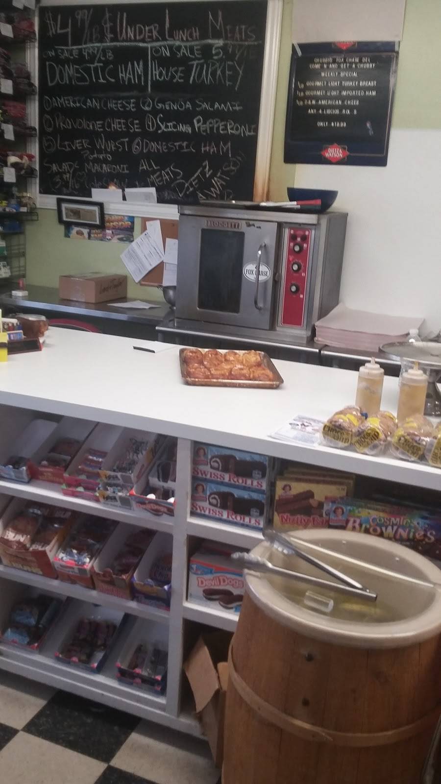 Chubbys Fox Chase Deli | meal takeaway | 537 Hoffnagle St, Philadelphia, PA 19111, USA | 2157423611 OR +1 215-742-3611