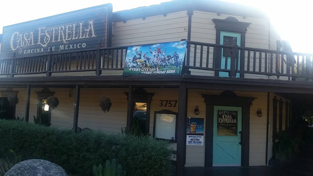 Casa Estrella | restaurant | 3757 S Mission Rd, Fallbrook, CA 92028, USA | 7607283200 OR +1 760-728-3200