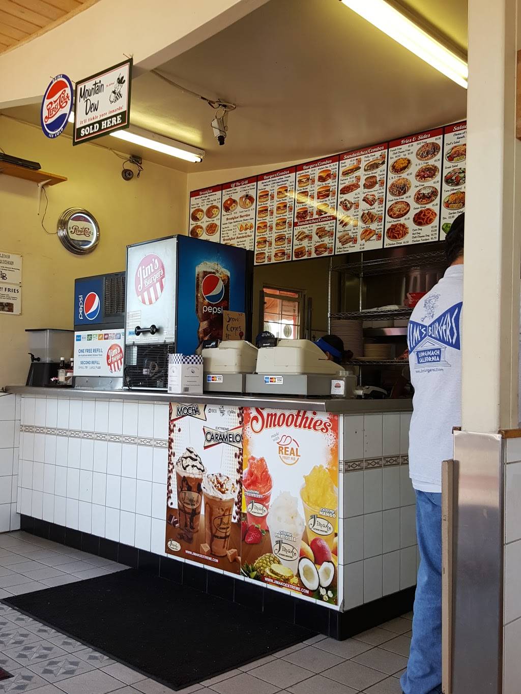 Jims Burgers | restaurant | 3639 E 7th St, Long Beach, CA 90804, USA | 5623424834 OR +1 562-342-4834