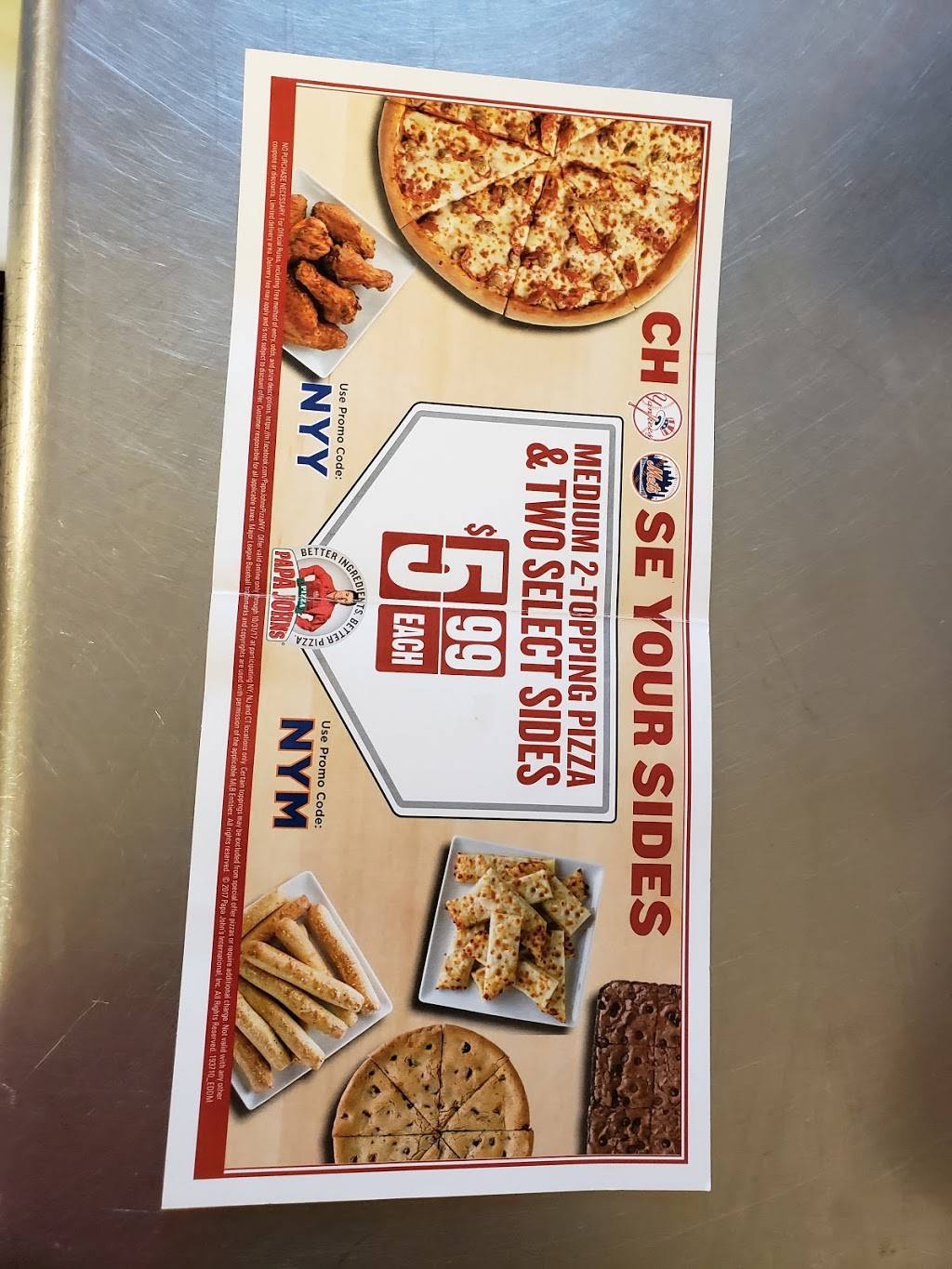 Papa Johns Pizza | restaurant | 314 S Broadway, Yonkers, NY 10705, USA | 9143767272 OR +1 914-376-7272