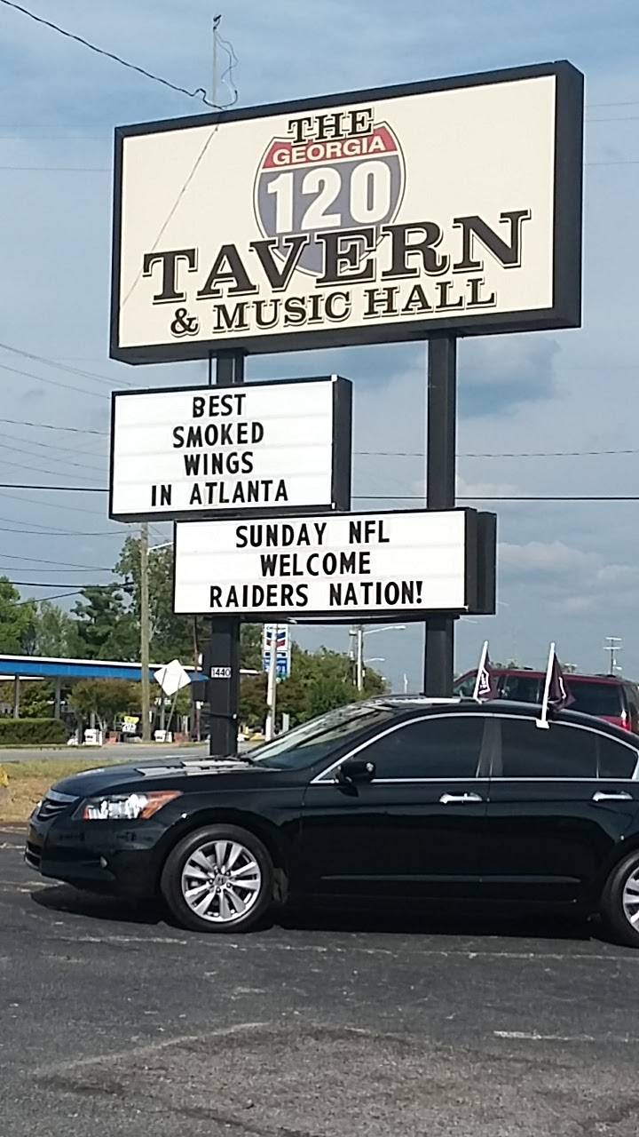 The 120 Tavern & Music Hall | restaurant | 1440 Roswell Rd, Marietta, GA 30062, USA | 7705093320 OR +1 770-509-3320