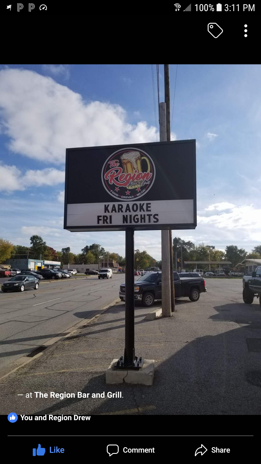 The Region Bar & Grill | restaurant | 4450 Cleveland St, Gary, IN 46408, USA | 2199803558 OR +1 219-980-3558