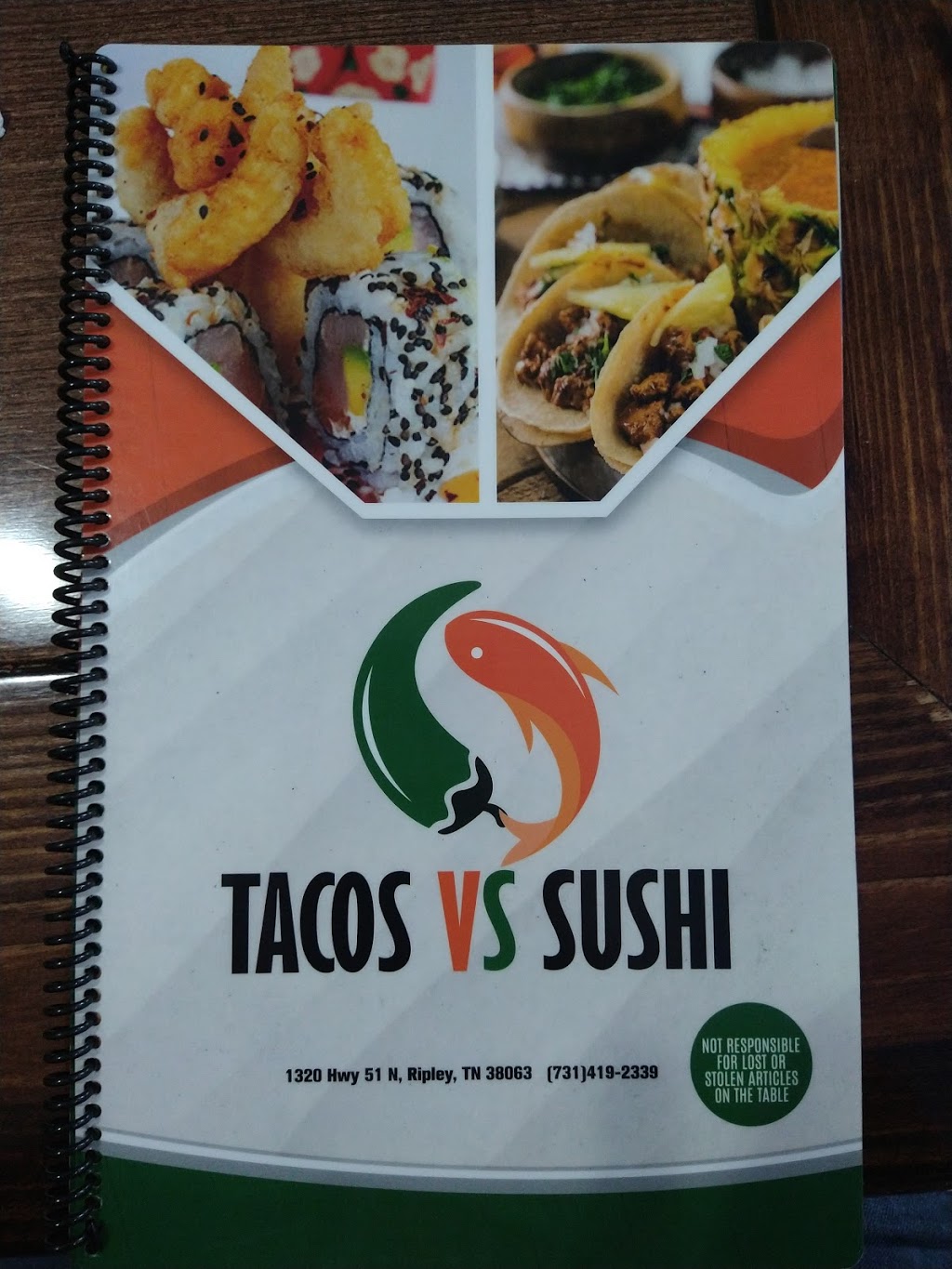 Tacos vs Sushi | restaurant | 1320 US-51, Ripley, TN 38063, USA | 7314192339 OR +1 731-419-2339
