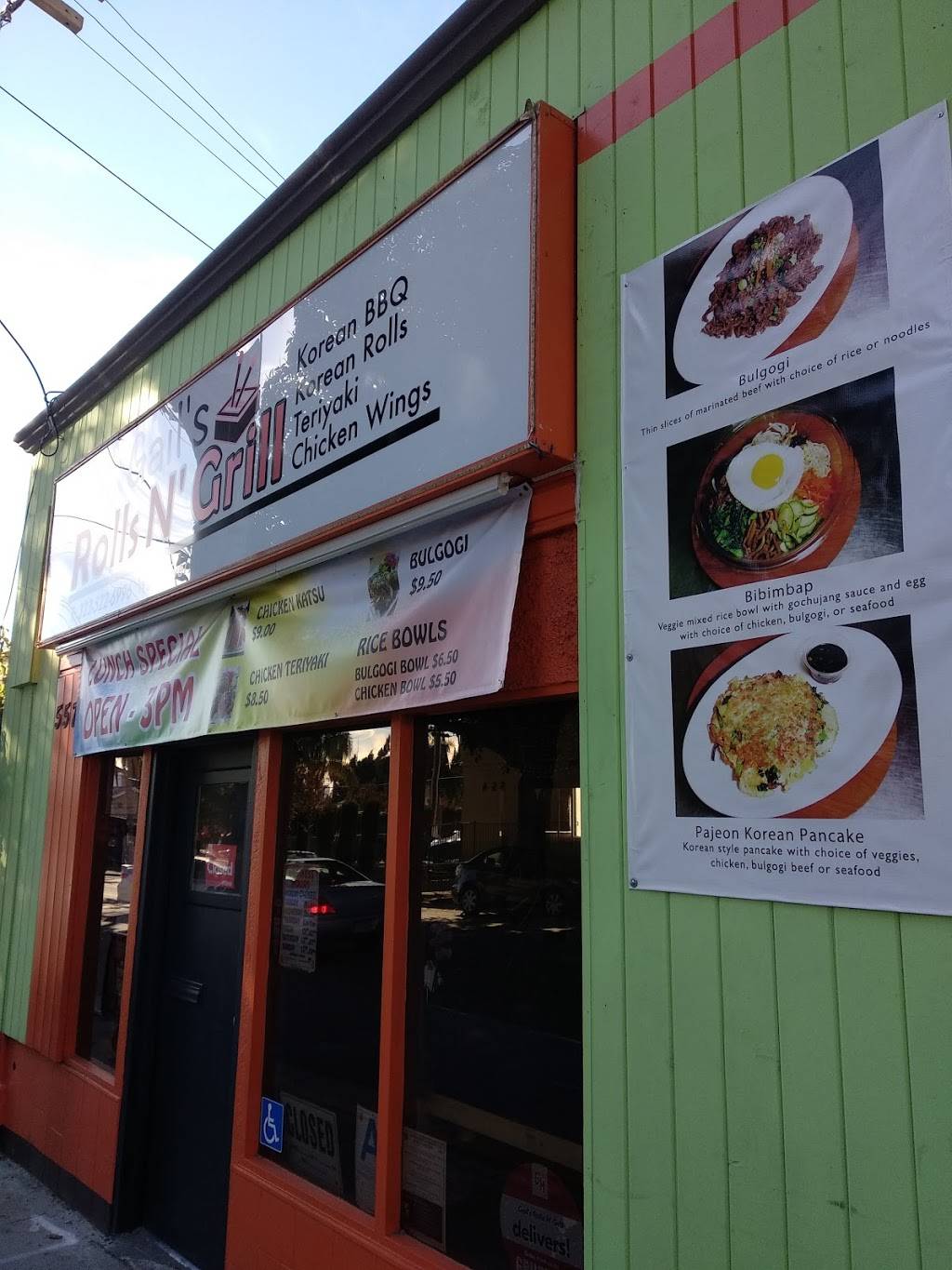 Gail’s Rolls N’ Grill | restaurant | 557 N Hoover St, Los Angeles, CA 90004, USA | 3235226996 OR +1 323-522-6996