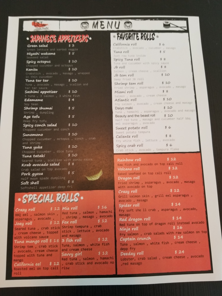 DeeDay Thai & Japanese | restaurant | 2608 N Ocean Blvd #5, Pompano Beach, FL 33062, USA | 9549605060 OR +1 954-960-5060