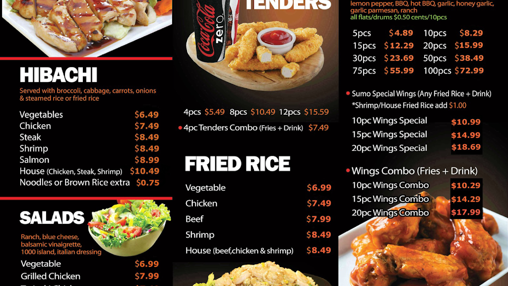 Sumo Hibachi & Wings | restaurant | United States, Georgia, Johns Creek, US 11720 Medlock Bridge Rd #115, Duluth, GA 30097 . Tel | 7704955830 OR +1 770-495-5830