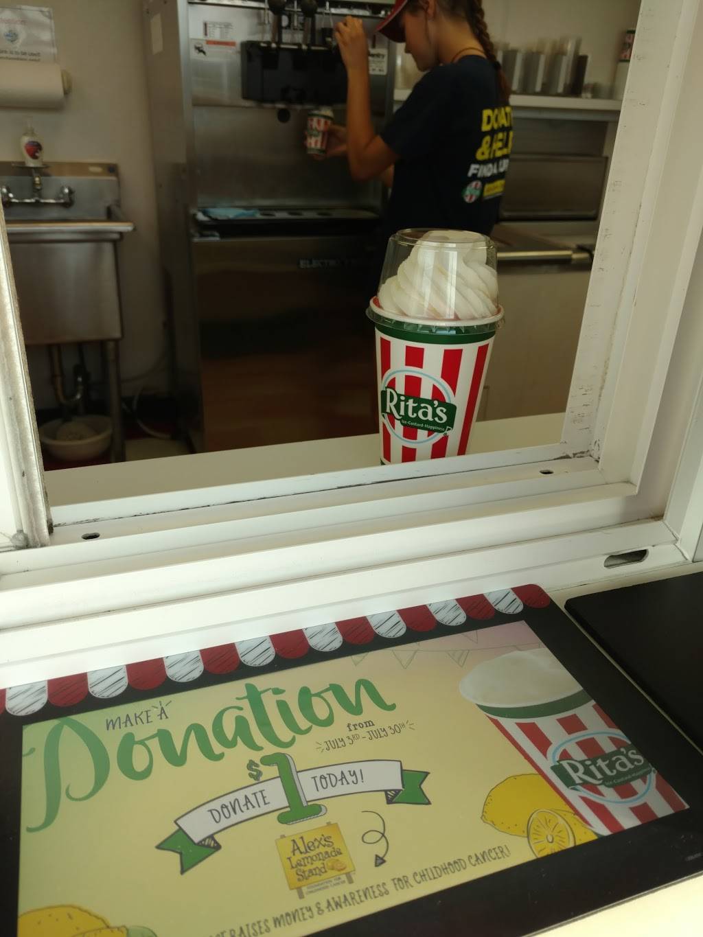 Ritas Italian Ice & Frozen Custard | restaurant | 430 Lancaster Pike, Malvern, PA 19355, USA | 6106442920 OR +1 610-644-2920