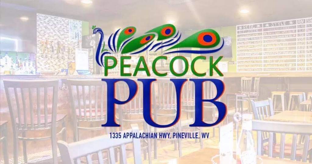 Peacock Pub | restaurant | 1335 Appalachian Hwy, Pineville, WV 24874, USA | 3047327831 OR +1 304-732-7831