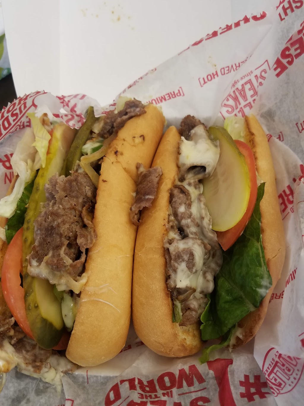 Charleys Cheesesteaks | restaurant | 5100 N 9th Ave Ste J924, Pensacola, FL 32504, USA | 8504770400 OR +1 850-477-0400
