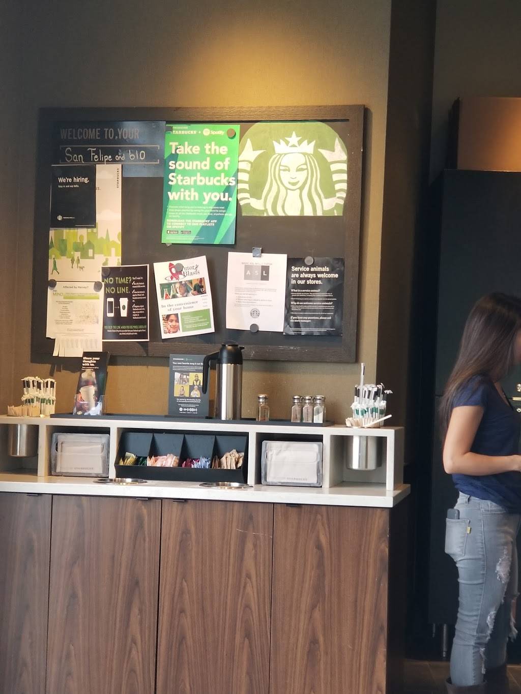 Starbucks | cafe | 4520 San Felipe St Suite 300, Houston, TX 77027, USA | 7139600021 OR +1 713-960-0021