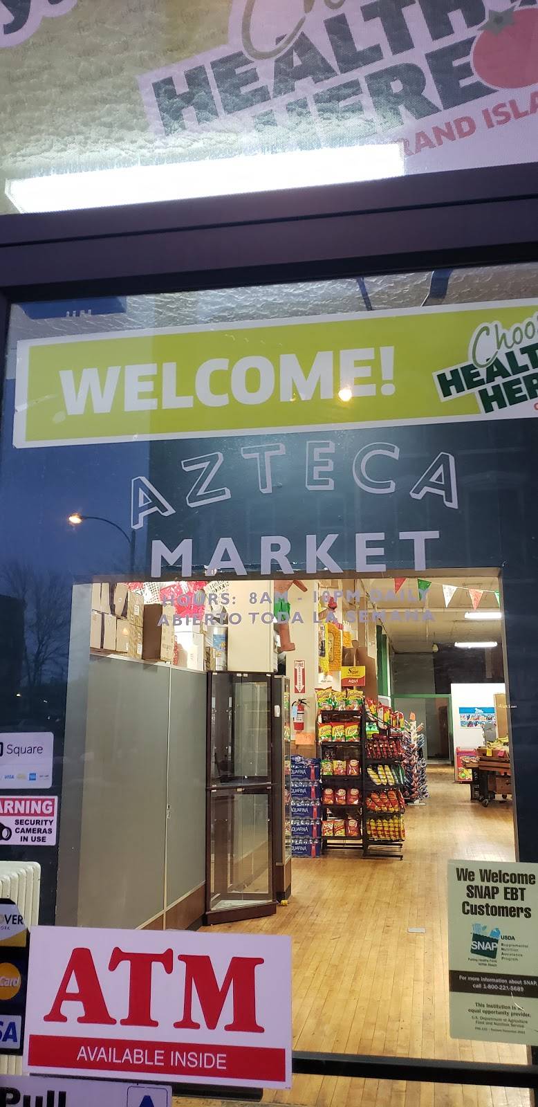 Azteca Market & Restaurant | restaurant | 103 W 3rd St, Grand Island, NE 68801, USA | 3083811035 OR +1 308-381-1035
