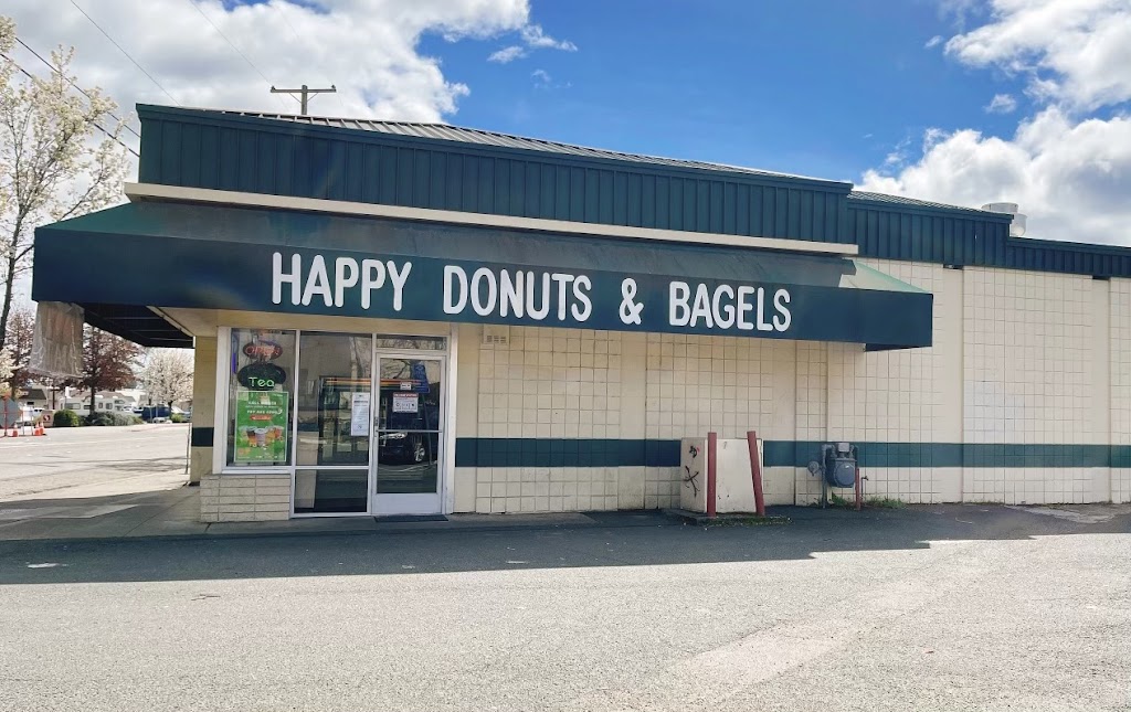 Happy Donuts & Bagels | bakery | 628 S State St, Ukiah, CA 95482, USA | 7074623500 OR +1 707-462-3500