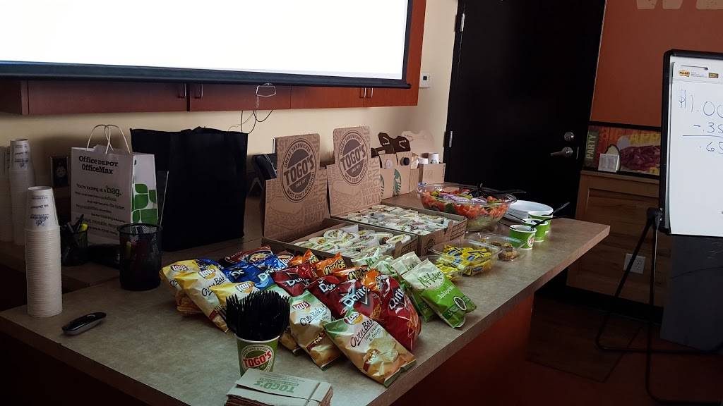 TOGOS Sandwiches | meal takeaway | 18 N San Pedro St, San Jose, CA 95110, USA | 4089200702 OR +1 408-920-0702