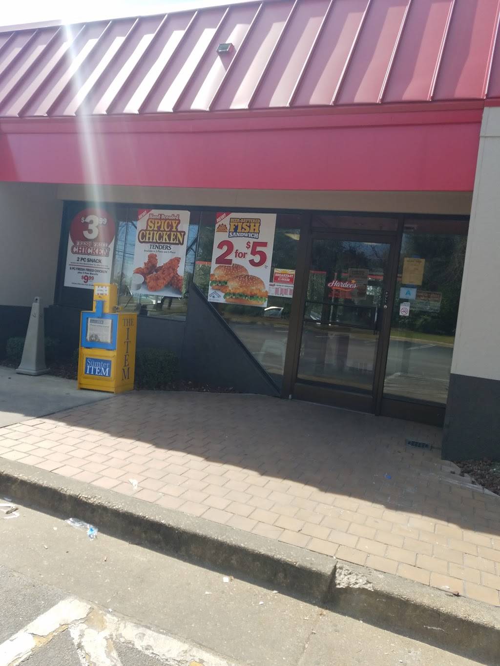 Hardees | restaurant | 216 S Main St, Bishopville, SC 29010, USA | 8034845605 OR +1 803-484-5605