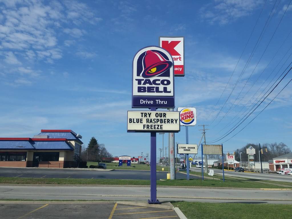 Taco Bell | meal takeaway | 1235 N High St, Hillsboro, OH 45133, USA | 9373932488 OR +1 937-393-2488