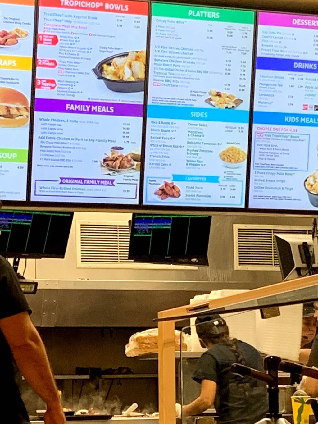 Pollo Tropical | restaurant | 11875 SW 26th St, Miami, FL 33175, USA | 3052238049 OR +1 305-223-8049