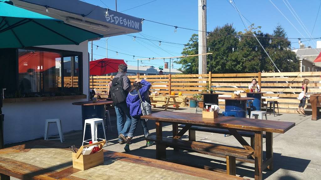 Sideshow Kitchen | restaurant | 942 Stanford Ave, Oakland, CA 94608, USA | 5108087519 OR +1 510-808-7519
